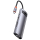 BASEUS Hub 8w1 Metal Gleam USB-C do 3x USB 3.0 + HDMI + USB-C PD + RJ45 + microSD/SD CAHUB-CV0G - 731712 - zdjęcie 2